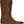 Load image into Gallery viewer, side view of high top women&#39;s cowboy boot with dark brown embroidery
