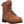 Load image into Gallery viewer, hightop tan boot with brown laces, gold eyelets, and black sole
