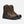 Load image into Gallery viewer, brown hightop boots with yellow and black laces, black toe guard and sole, black eyelets