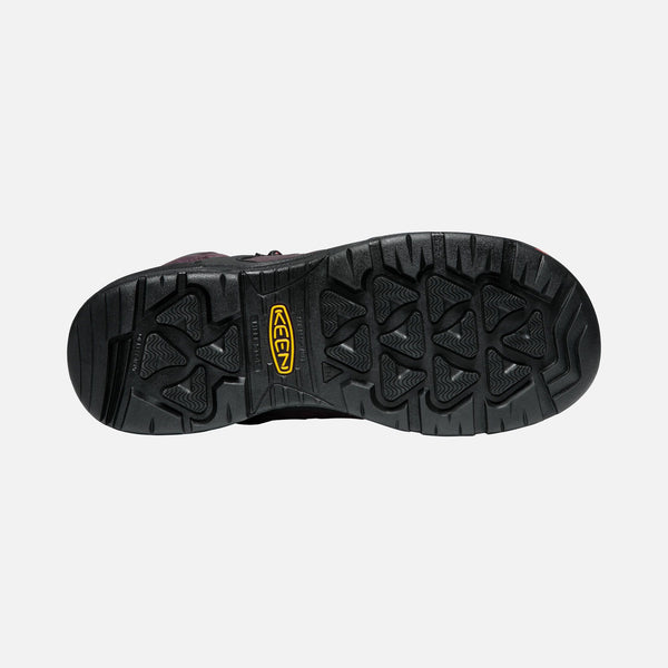 black sole with yellow logo in center