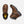 Load image into Gallery viewer, top view and side view of tan hightop boot with black laces and eyelets, grey and black sole