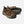 Load image into Gallery viewer, two sneaker style brown outdoor shoes with black toe guard and brown laces