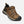 Load image into Gallery viewer, angled view of light brown outdoor shoe with black toe guard and brown laces