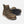 Load image into Gallery viewer, two brown hightop shoes with dark laces and tan sole
