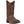 Load image into Gallery viewer, brown cowboy boot with brown and black embroidery and distressed leather