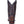 Load image into Gallery viewer, back of cowboy boot with black shaft and brown vamp. brown and white embroidery