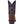 Load image into Gallery viewer, back of cowboy boot with black vamp with light brown and dark brown embroidery. light brown vamp