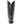 Load image into Gallery viewer, back of black cowboy boot with embossed design on shaft and crocodile skin vamp