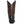 Load image into Gallery viewer, back of brown/red cowboy boot with white embroidery and square toe