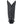 Load image into Gallery viewer, back of black cowboy boot with white and black embroidery all over and black sole