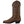 Load image into Gallery viewer, side of cowgirl boot with light brown vamp and dark brown shaft with light brown embroidery
