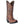 Load image into Gallery viewer, brown cowgirl boot with light brown embroidery and distressed leather
