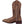Load image into Gallery viewer, side of brown cowgirl boot with gold studs, gold embroidery, light purple lines, and alligator skin inlay on shaft