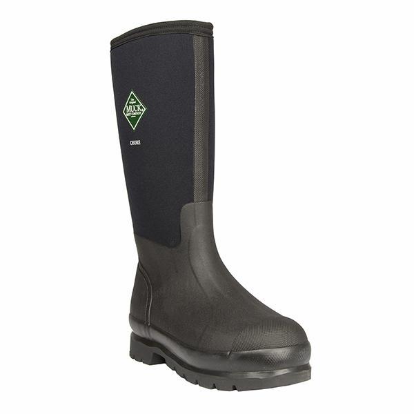black and grey high top pull on boot