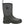 Load image into Gallery viewer, side of grey high top pull on rubber boot with heather grey shaft