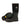 Load image into Gallery viewer, two black and grey high top pull on rubber boots