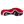Load image into Gallery viewer, red, black, and white sole of athletic work shoe with Reebok log on bottom of heel