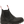 Load image into Gallery viewer, side of mid-rise black pull on boot with red pull strings