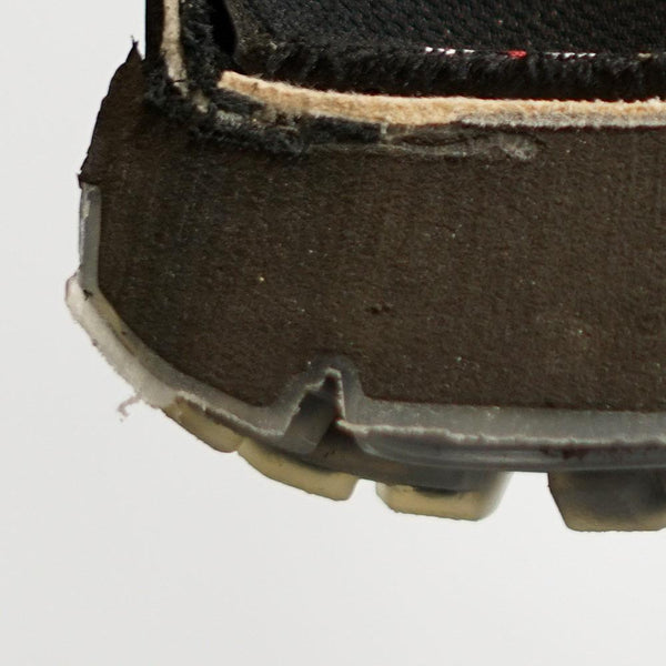 cross section of sole of boot