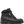 Load image into Gallery viewer, side of black work boot with black string and black eyelets