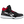 Load image into Gallery viewer, right side view of black, red, and white high-top work sneaker with black laces and Reebok logo on side