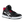 Load image into Gallery viewer, right side angle view black, red, and white high-top work sneaker with black laces and Reebok logo on side
