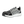 Load image into Gallery viewer, angled view of shoe with black toe and grey foot with vent holes and white sole