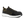 Load image into Gallery viewer, black shoe with green underneath black pattern on foot and green laces
