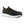 Load image into Gallery viewer, black shoe with green underneath black pattern on foot and green laces