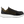 Load image into Gallery viewer, side of black shoe with green underneath black pattern on foot and green laces
