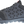 Load image into Gallery viewer, side of black shoe with vents over toes, triangle pattern on side, and black laces and sole