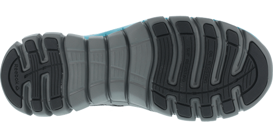 grey and black sole