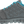 Load image into Gallery viewer, side of grey shoe with blue laces and top of sole, green vents over toes, blue lining
