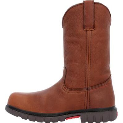 Rocky Men's - 11" WorkSmart Waterproof Pull-On Work Boot - Composite Toe