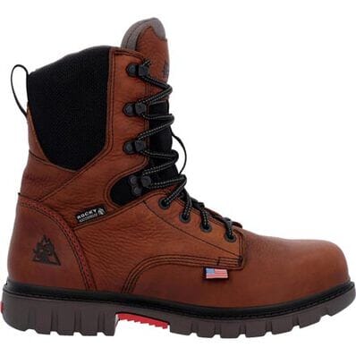 Rocky Men's - 8" WorkSmart Waterproof Work Boot - Composite Toe
