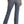 Load image into Gallery viewer, back view of woman wearing medium blue button closure denim jeans, with cream top tucked in.