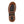 Load image into Gallery viewer, brown sole with black heel and footbed