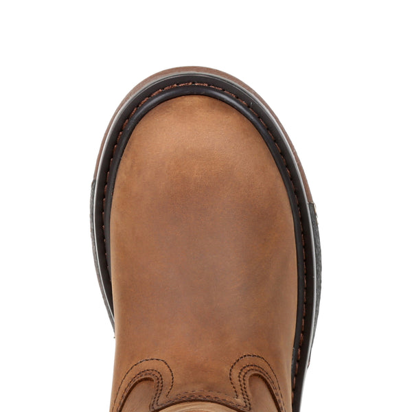 round toe on boot