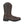 Load image into Gallery viewer, alternate side of dark brown pull on boot with square toe