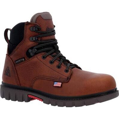 Rocky Men's - 6" Worksmart Waterproof Boot - Composite Toe