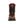 Load image into Gallery viewer, front of brown high top boot with black laces, black sole, and red accent on tongue