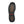 Load image into Gallery viewer, black sole with brown heel and footbed