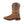 Load image into Gallery viewer, side of cowgirl boot with distressed shaft and white and brown embroidery

