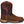Load image into Gallery viewer, right side view of brown cowgirl boot with pink camo print on shaft and pink piping