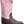 Load image into Gallery viewer, cowgirl boot with brown vamp, pink shaft with brown embroidery
