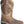 Load image into Gallery viewer, brown cowboy boot with barbed wire design embroidered on shaft