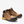 Load image into Gallery viewer, mens light brown logger boot with yellow and black soles. Black toe, heel, and laces.