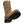 Load image into Gallery viewer, bottom of high top pull on brown boot with black sole