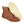 Load image into Gallery viewer, brown/red mid-rise boot with yellow and brown laces and white sole