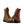 Load image into Gallery viewer, pair of mens brown logger boot with black soles white stitching and yellow thorogood logo, alternated view
